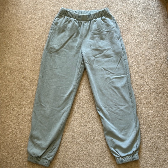 Brandy Melville Sage Green Sweatpants - Picture 1 of 4